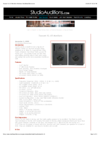 Tascam VL-X5 Monitors Review at StudioAuditions.com.pdf
